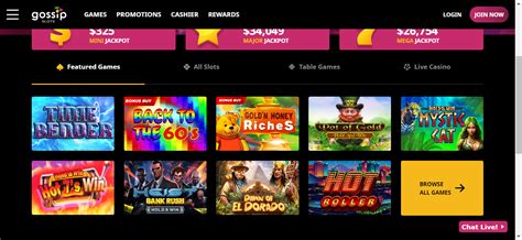 Gossip Slots Casino Bonuses .